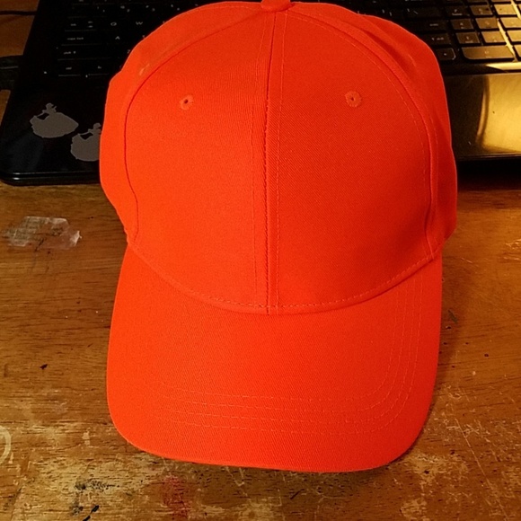 Orange Safety Hunters Cap Adjustable OSFA - Picture 1 of 6
